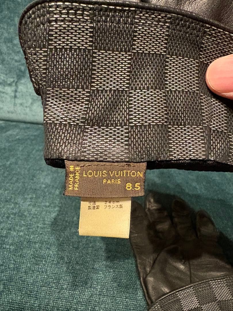 LOUIS VUITTON ルイ・ヴィトン レザー グローブ