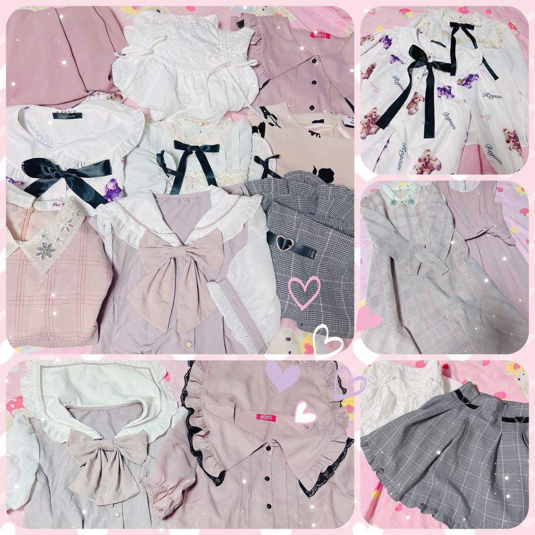 アンクルージュ マーズ　セーラー　リボン　サブカル　まとめ売り　地雷　量産型