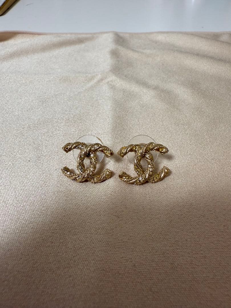 シャネル B15 ココマークスタッドピアス レディース