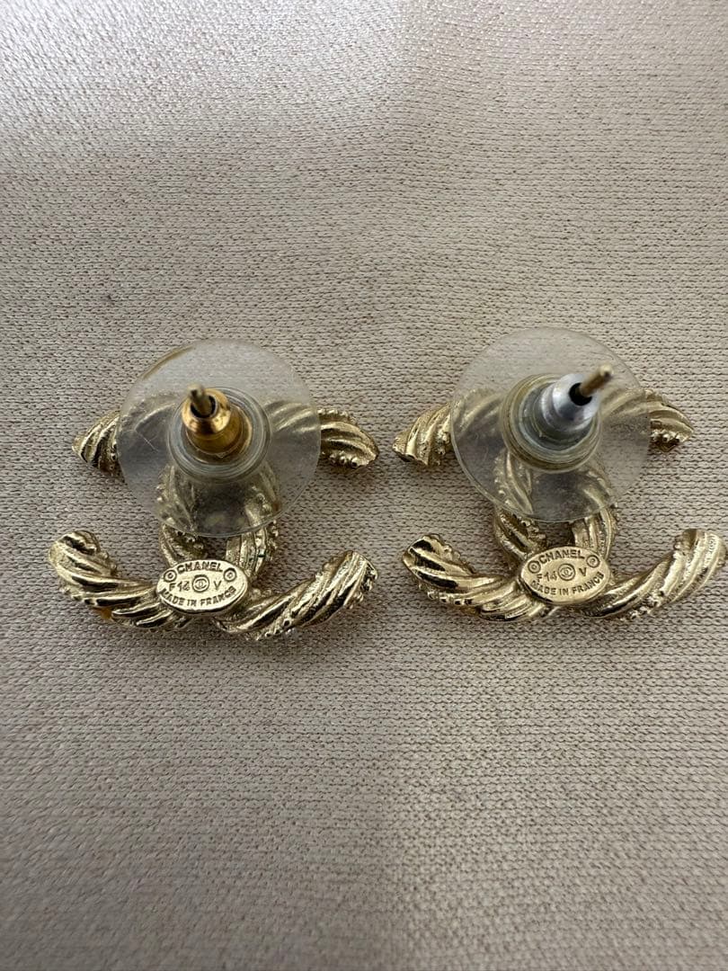 シャネル B15 ココマークスタッドピアス レディース