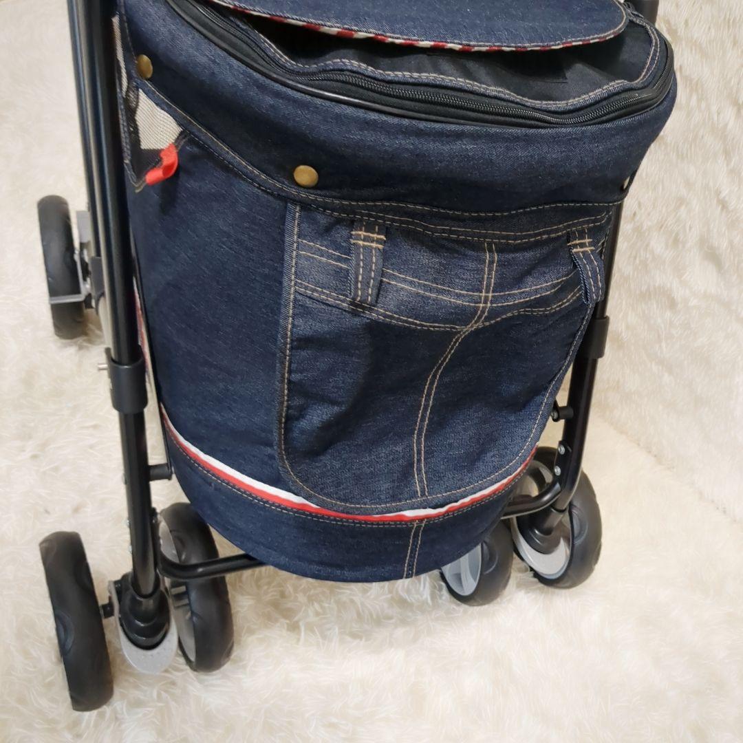 【美品】ボンビアルコン ペットバギー　DECA PROgRE　デニム