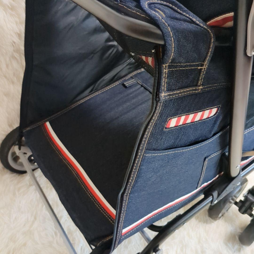 【美品】ボンビアルコン ペットバギー　DECA PROgRE　デニム