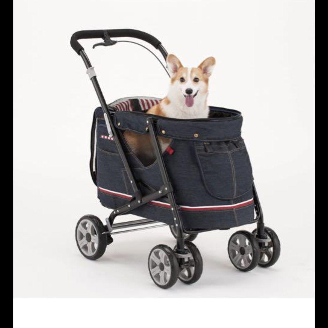 【美品】ボンビアルコン ペットバギー　DECA PROgRE　デニム