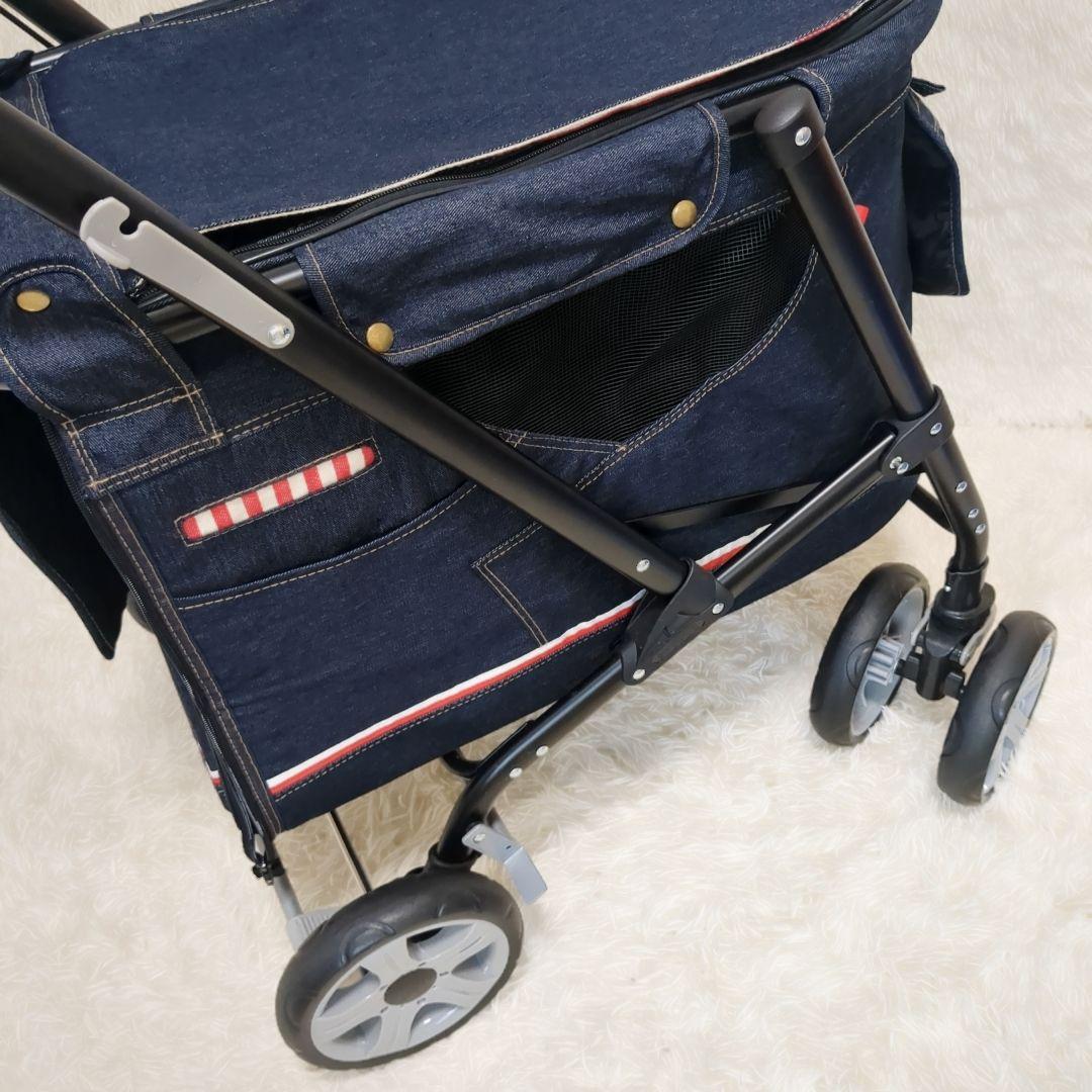 【美品】ボンビアルコン ペットバギー　DECA PROgRE　デニム