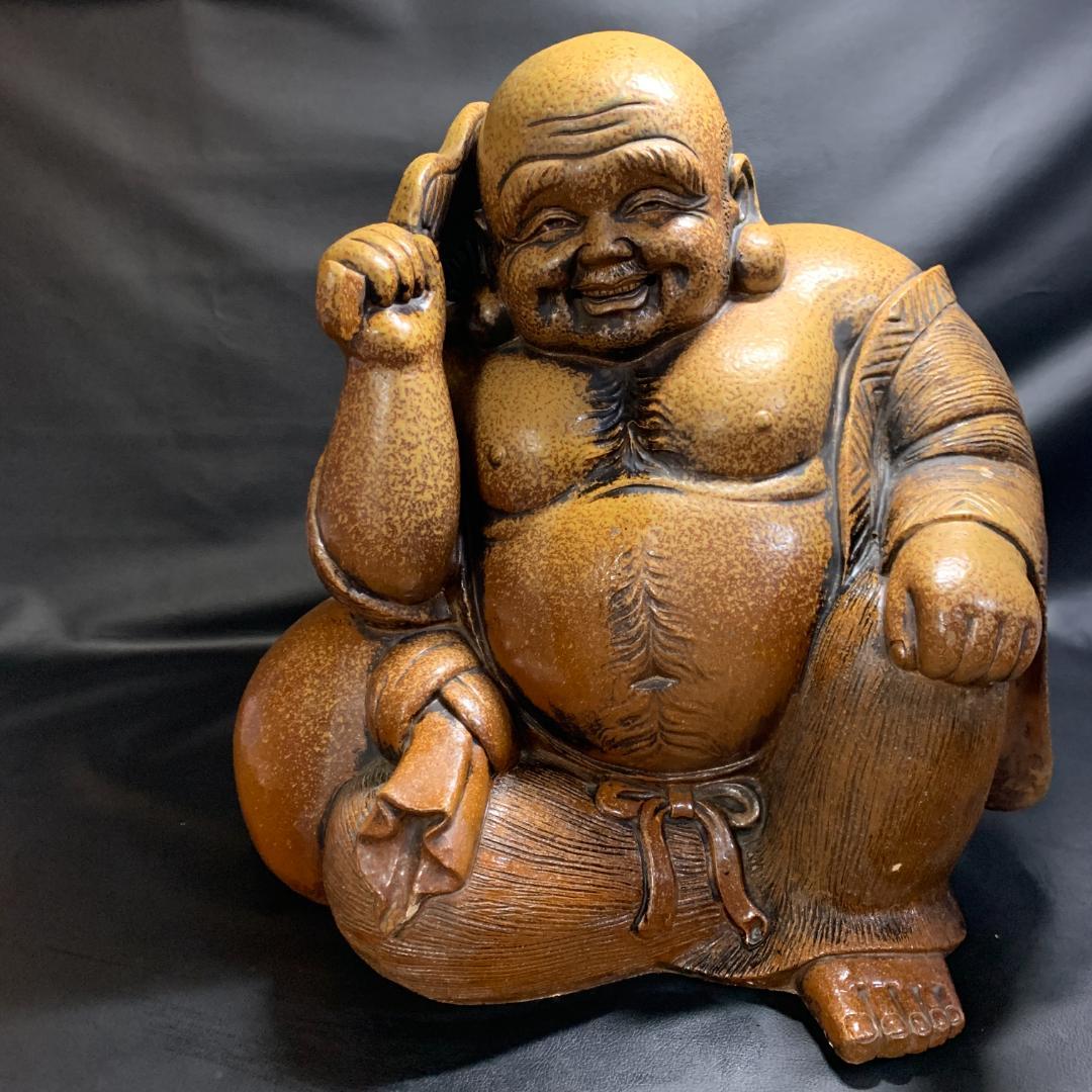 布袋ほていさん（大）中村陶器　信楽焼