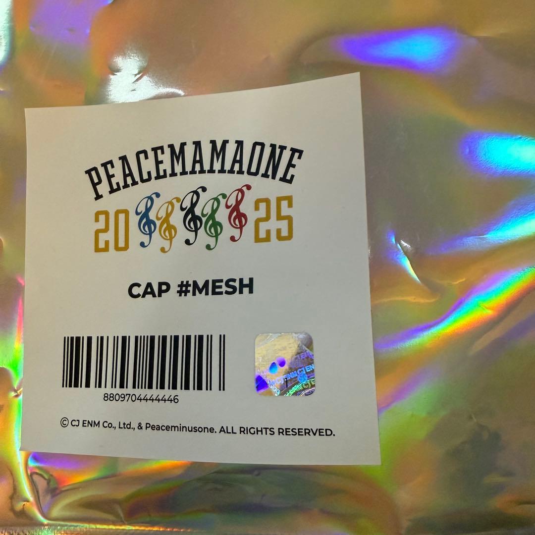 GDRAGON ジヨン ジードラゴン韓国 popup限定キャップ メッシュ