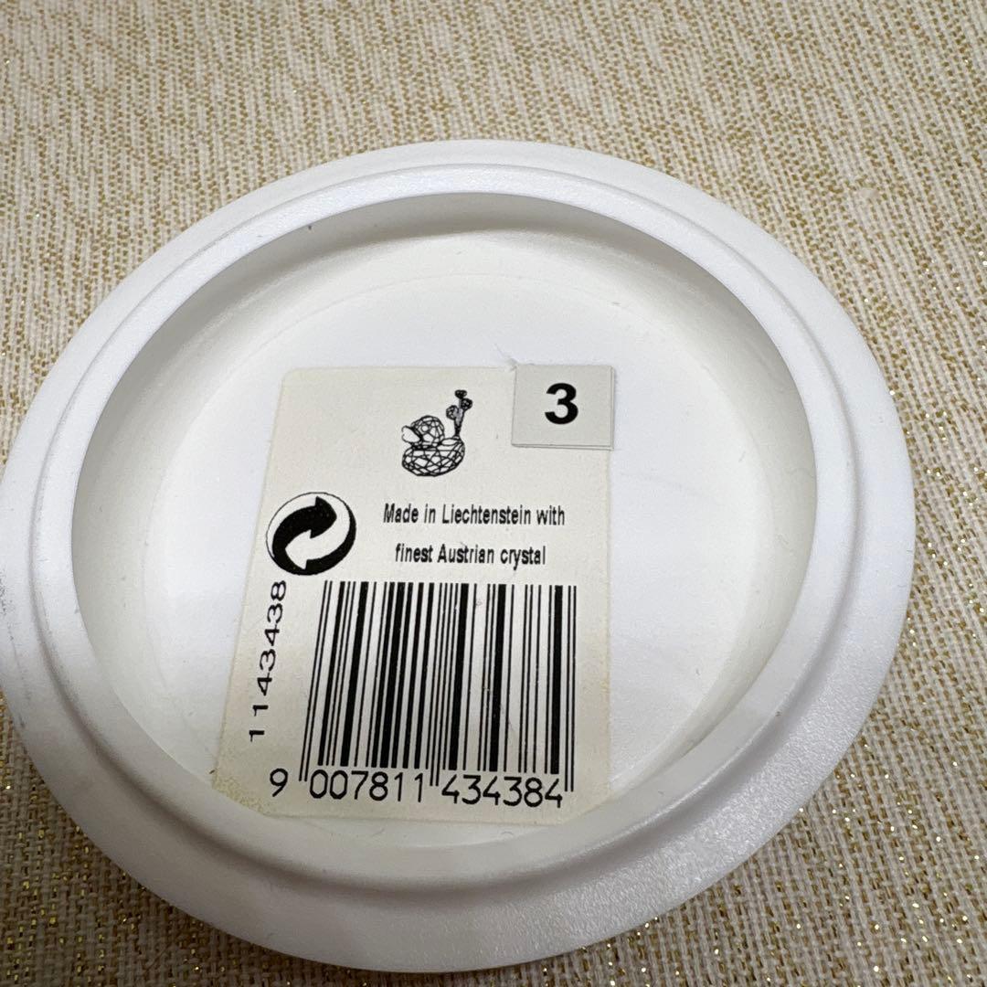 スワロフスキー ピンク ハッピーダック ハート