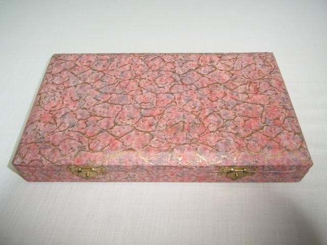 40年代 小柴外一 幻の技法◆岩城硝子 練硝子 ぶらじる丸 デザイン 緑プレート