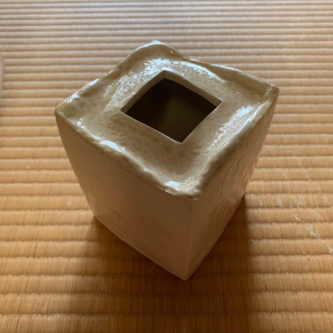 鈴木治　花入　共箱