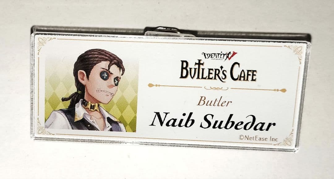 IdentityⅤ 第五人格 傭兵 ネームプレート バトラーズカフェ 2弾