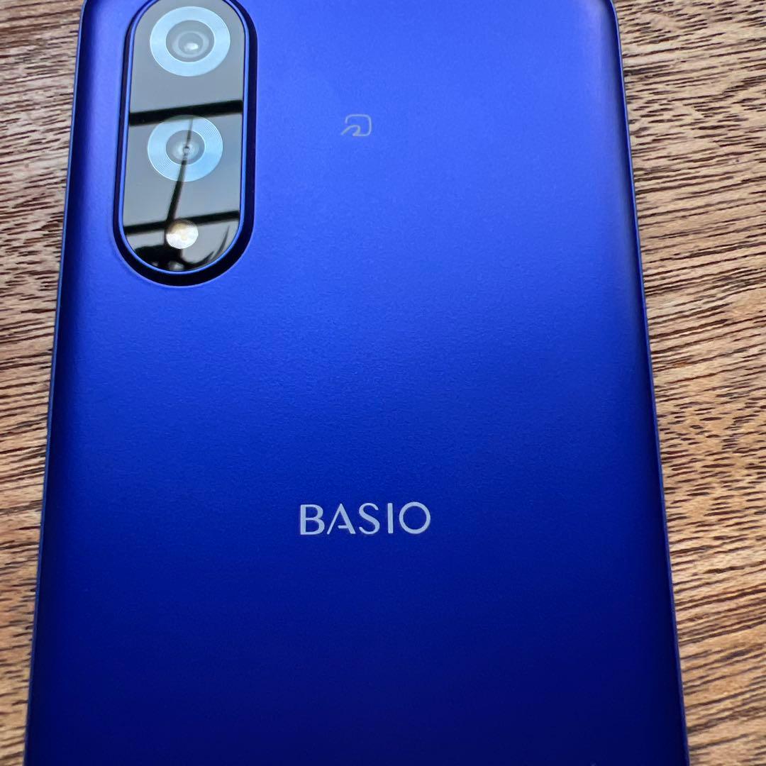 BASIO activ3 青 Android スマホ本体 充電器付き