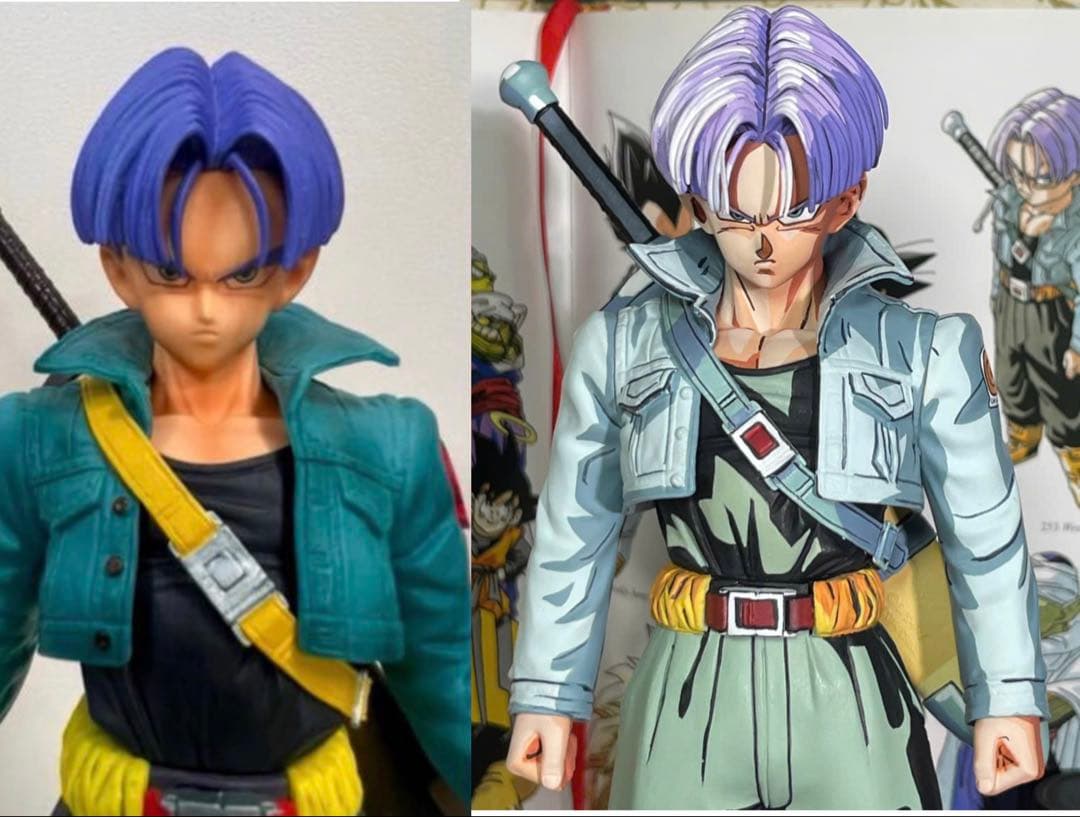m*8様 ドラゴンボールZ トランクス　カスタム　改修 二次元リペイント　フィギ