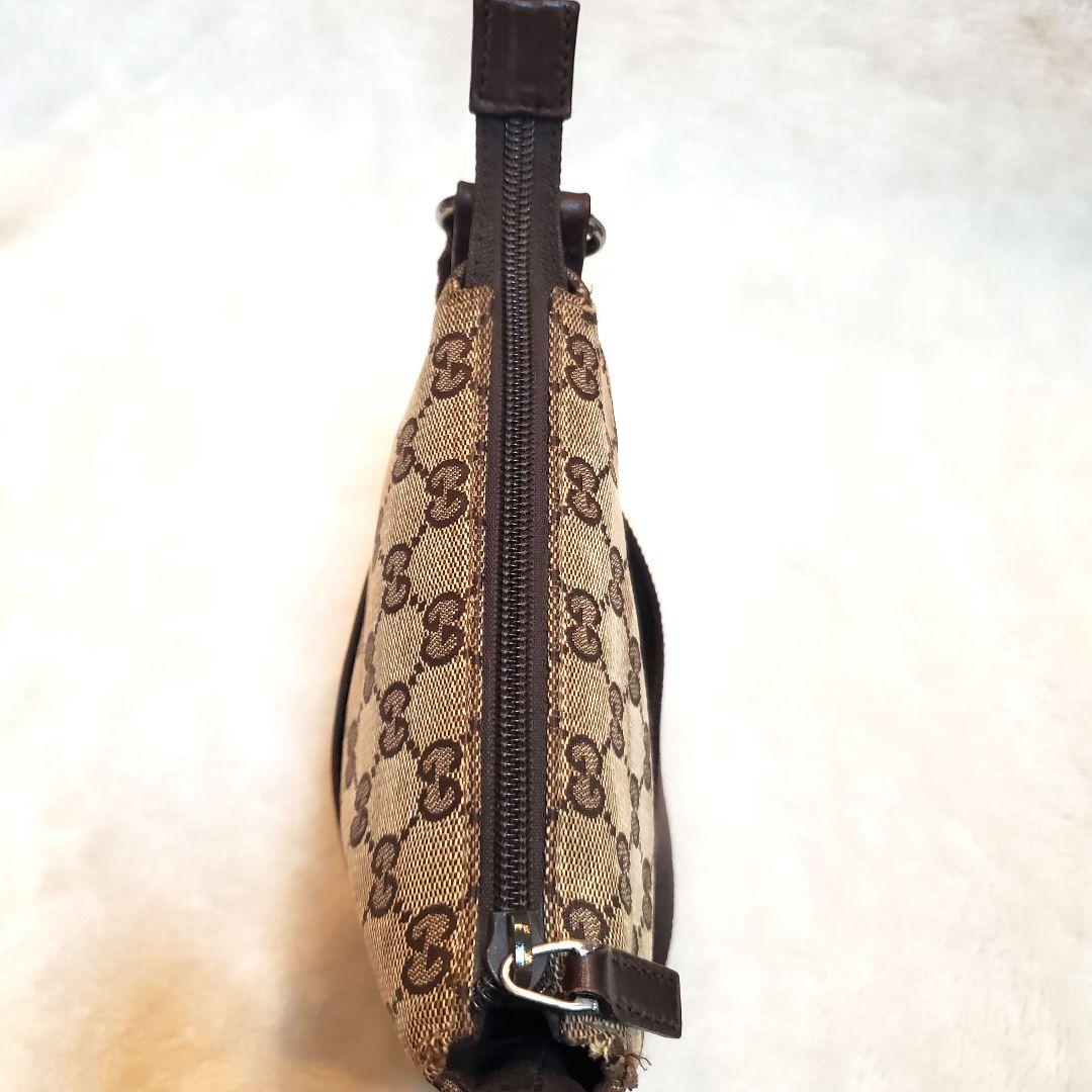 正規品 GUCCI グッチ GGキャンバス ミニ ショルダーバッグ 斜め掛け 鞄