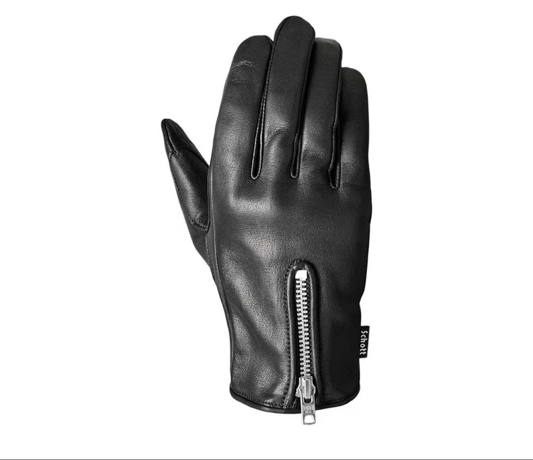 Schott/ショット/ZIP LEATHER GLOVE/ジップレザーグローブ