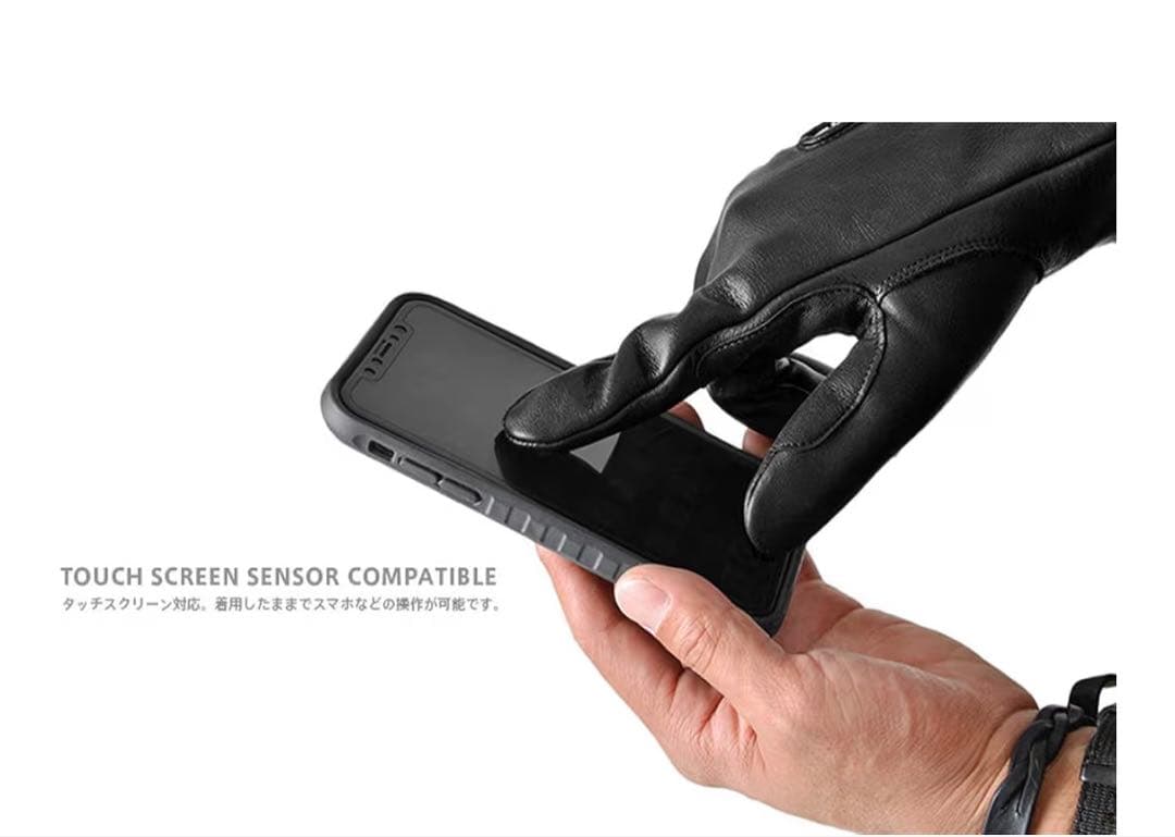 Schott/ショット/ZIP LEATHER GLOVE/ジップレザーグローブ