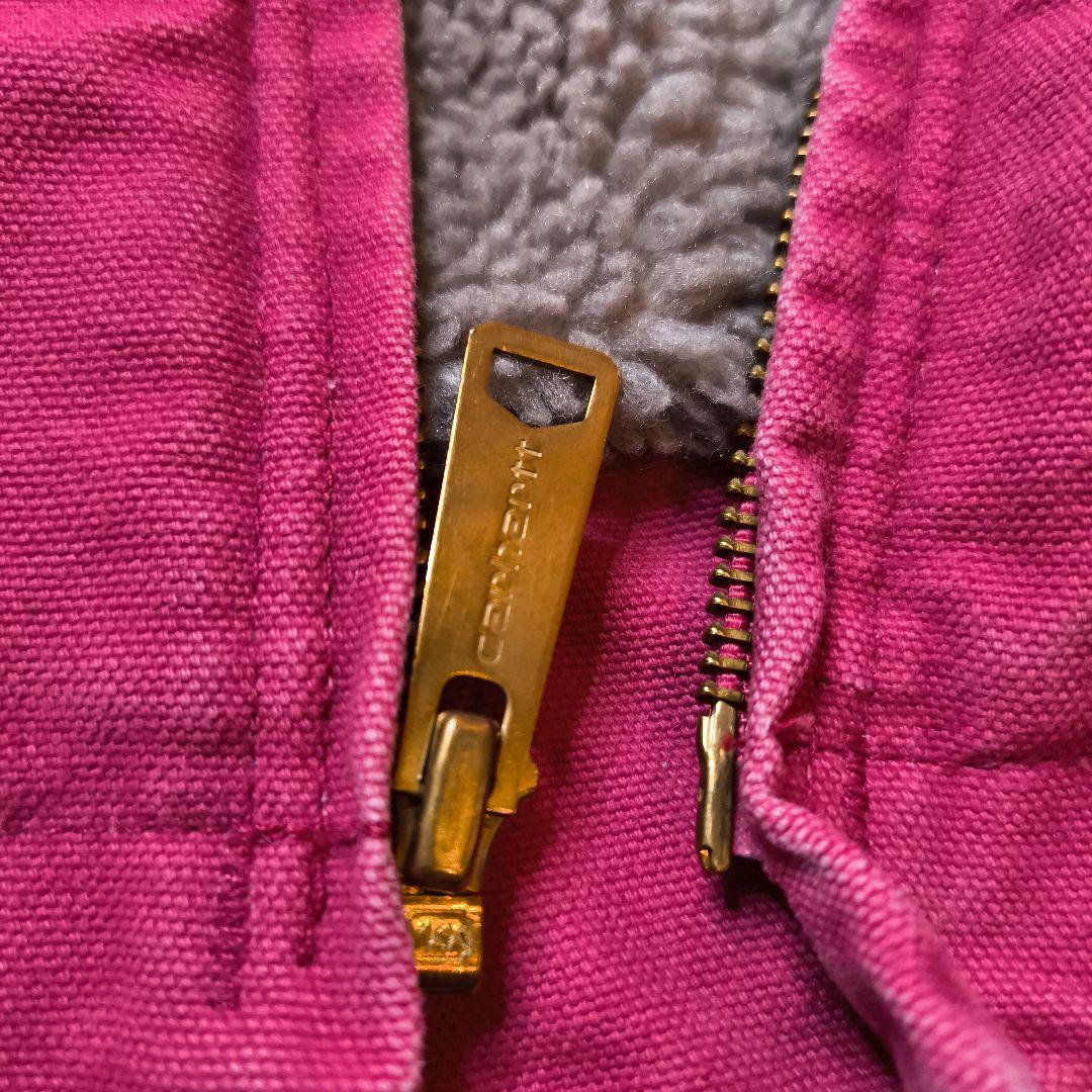 Carhartt シエラジャケット ピンク 裏ボア アクションプリーツ L
