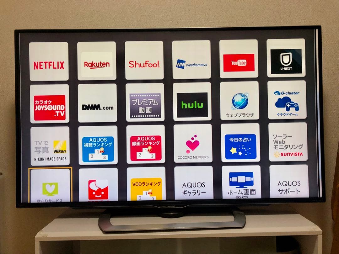 SHARP　AQUOS　55インチ4K 液晶テレビ