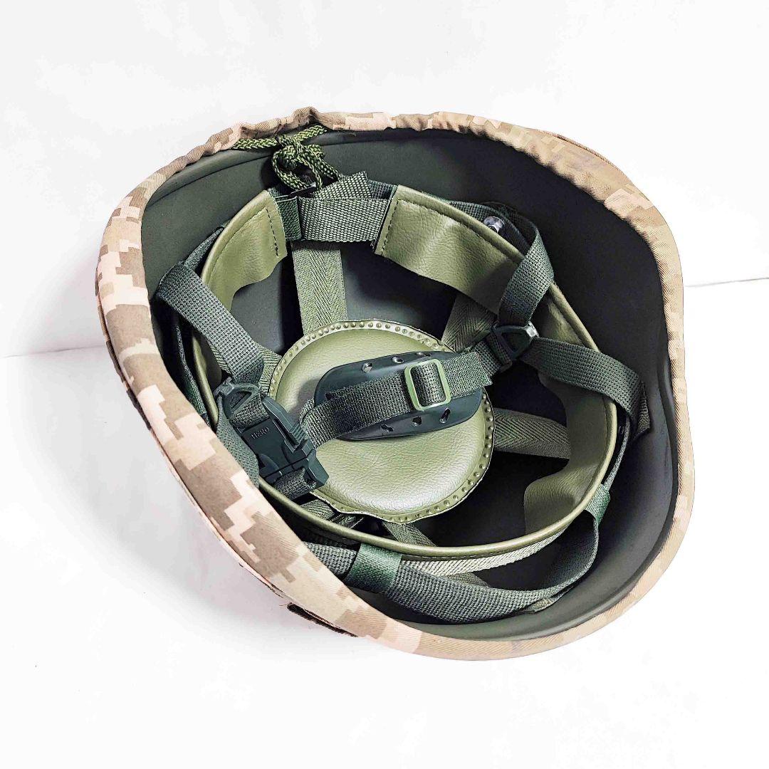 軍 ヘルメット MM14迷彩 ヘルメットカバー スチール製 新品未使用