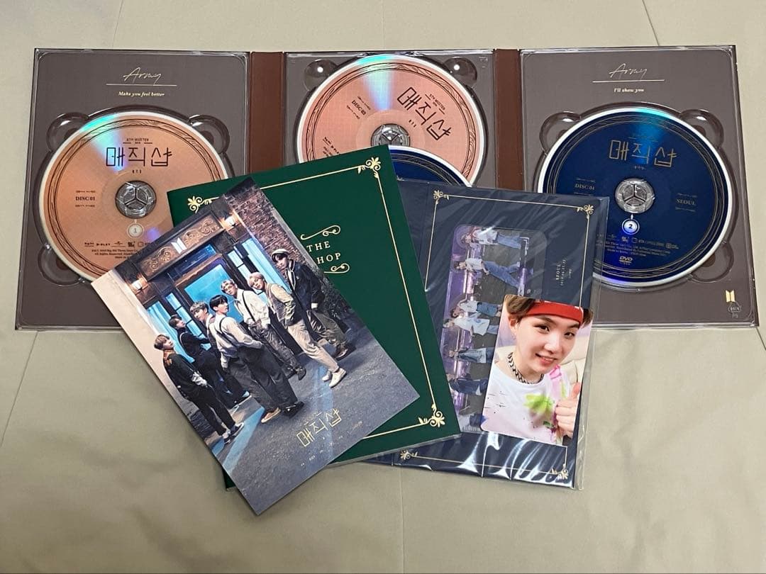 BTS MAGIC SHOP DVD 釜山 SEOUL ユンギ