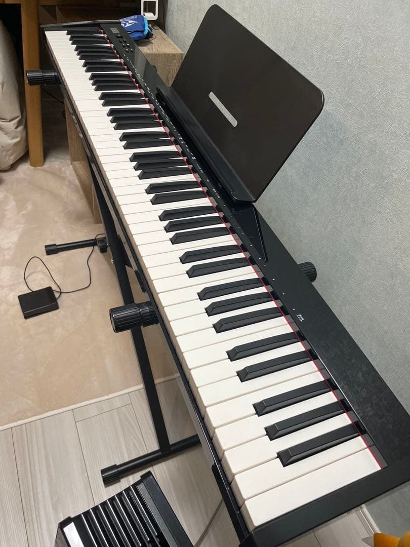 88鍵 電子ピアノ ダンパーペダル付き