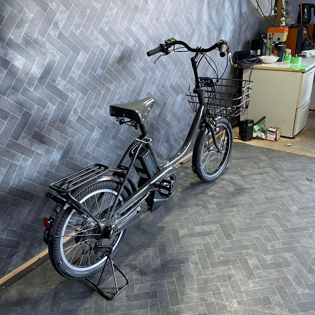 電動アシスト自転車 ブラック チャイルドシート付き