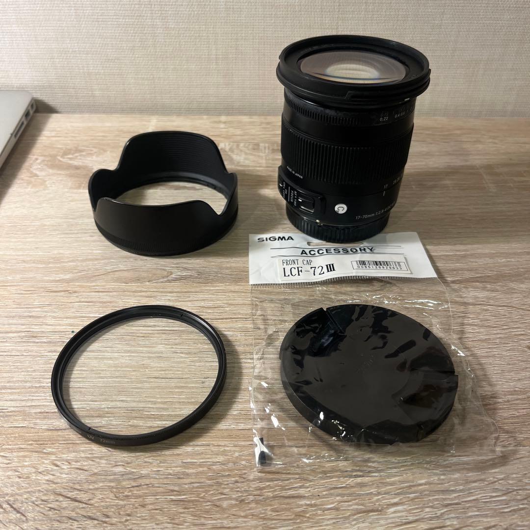 SIGMA シグマ 17-70mm F2.8-4.5 DC
