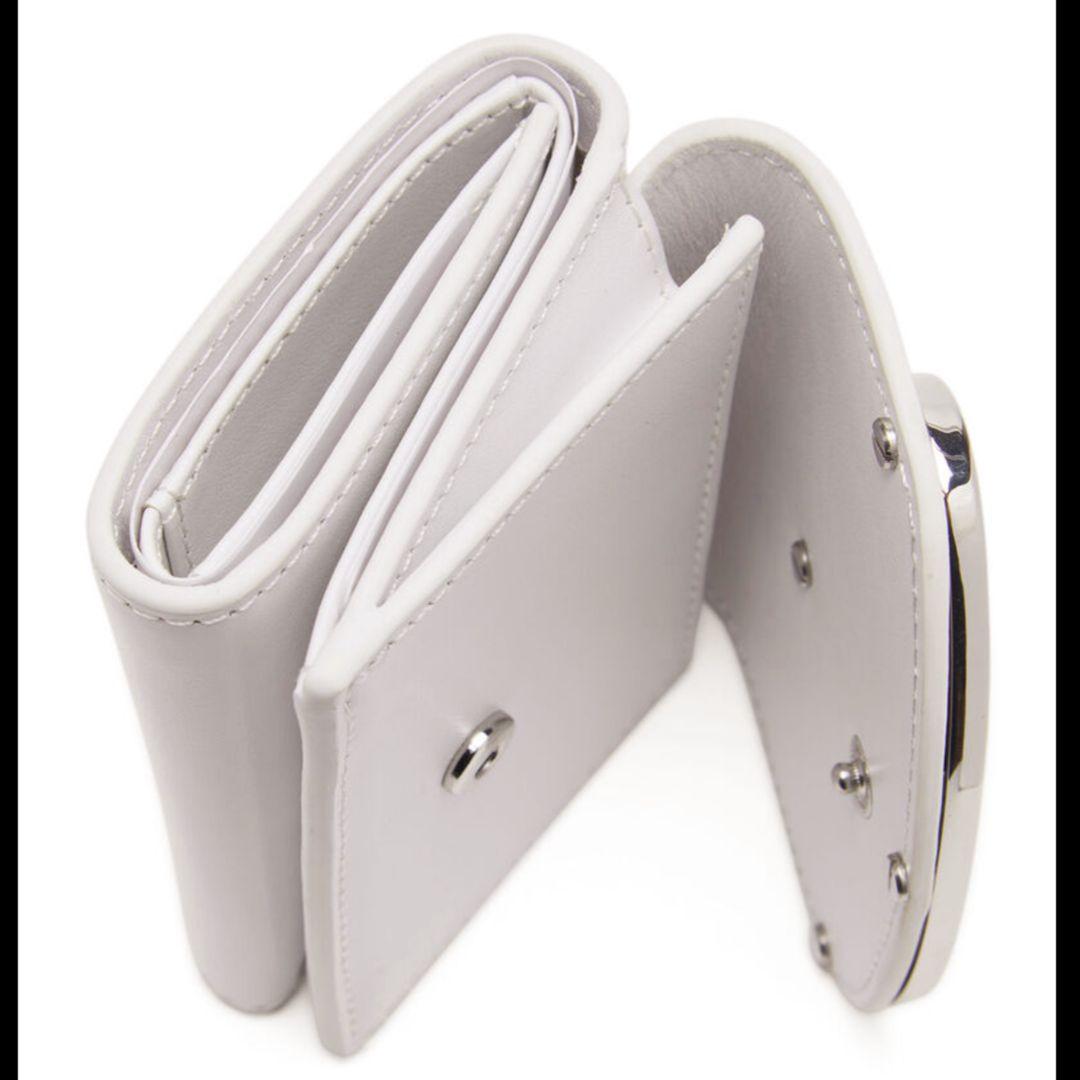 【新品】DIESEL ディーゼル 牛革 三つ折り財布 ウォレット 白