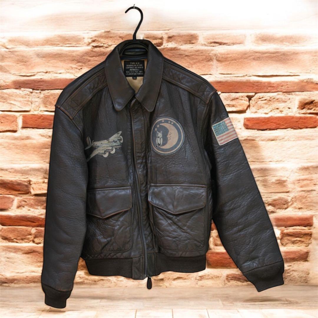 b*)様 AVIREX/A-2フライトジャケット/Sleepy-Time Gal