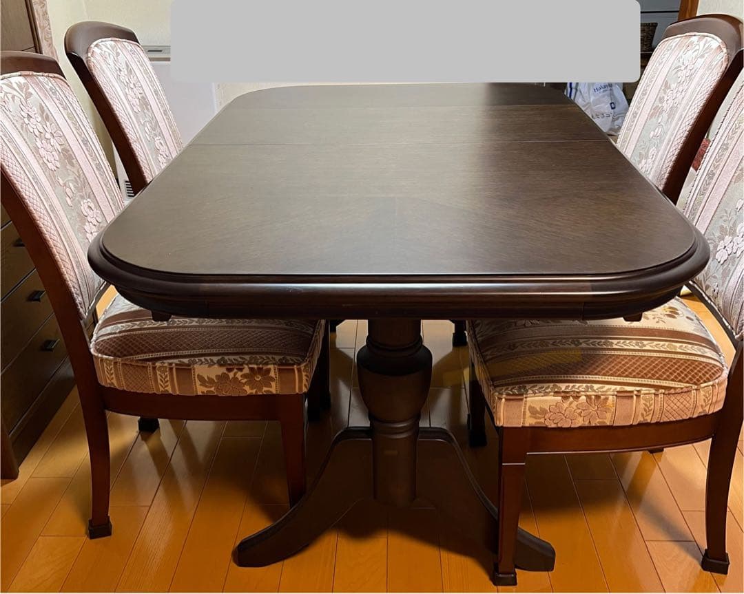 nao.12345　マルニ木工　ダイニングテーブル　幅可変タイプ