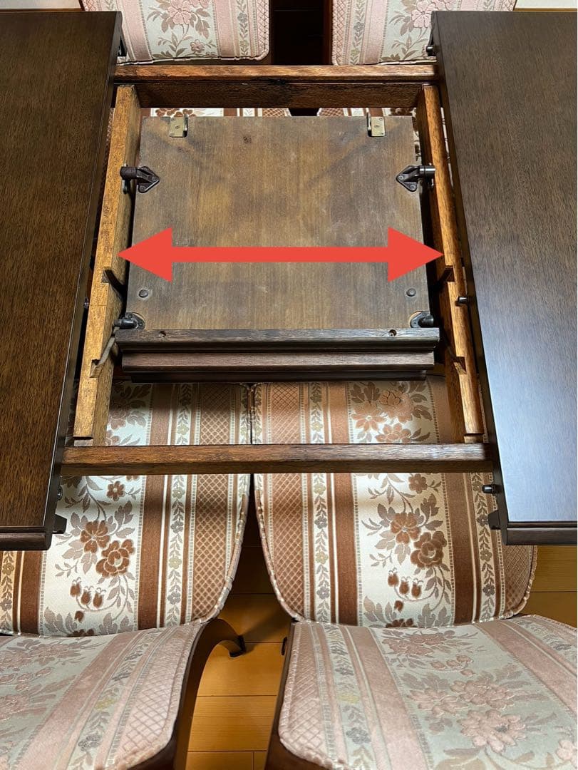 nao.12345　マルニ木工　ダイニングテーブル　幅可変タイプ