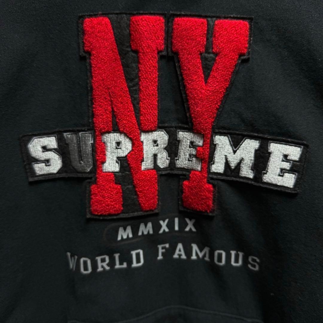 491a【即完売モデル】シュプリーム　パイルロゴ　人気カラー　レア　パーカー