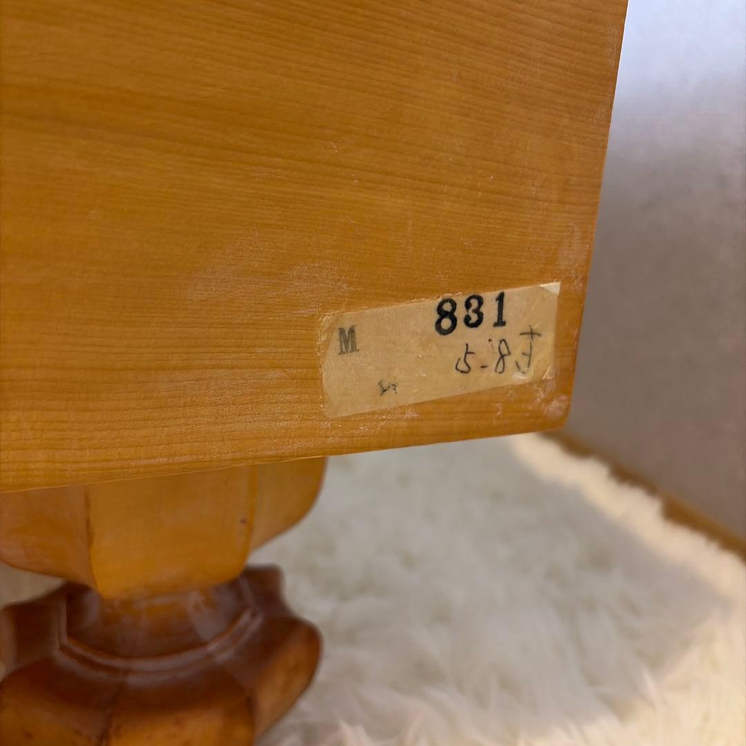 Baimei囲碁盤 本榧 天地柾目 ヘソ・脚付き 特大5.8寸