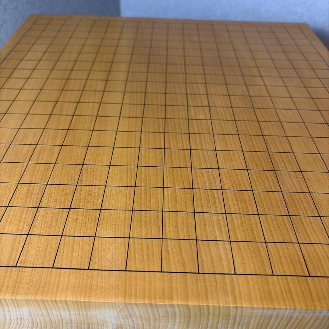 Baimei囲碁盤 本榧 天地柾目 ヘソ・脚付き 特大5.8寸