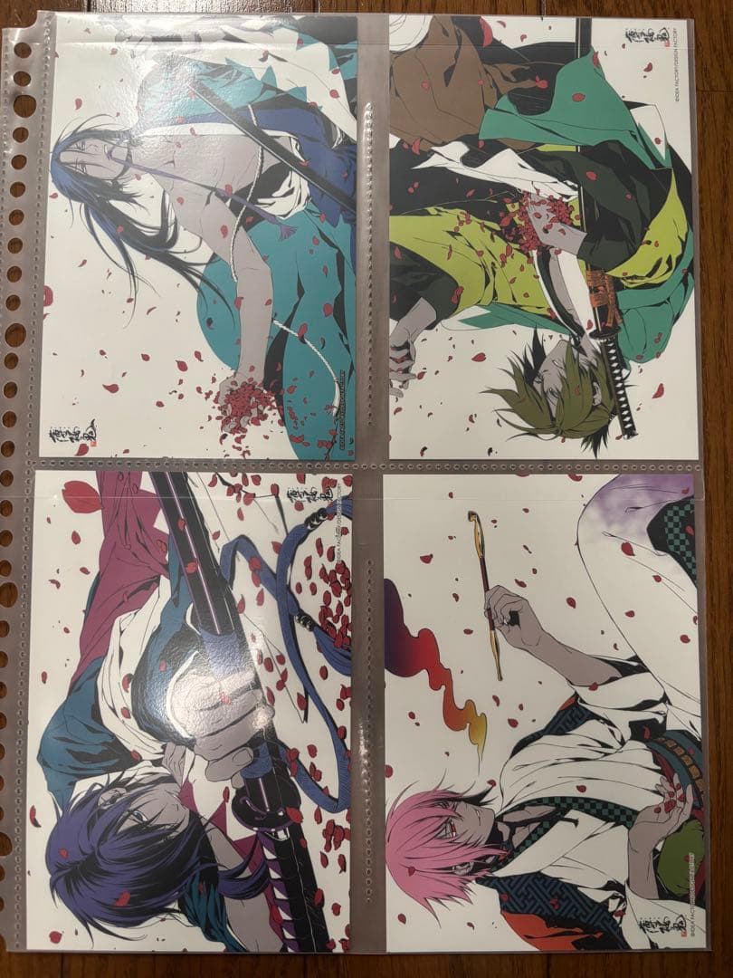 薄桜鬼　真改　ミニクリアファイルコンプリートセット