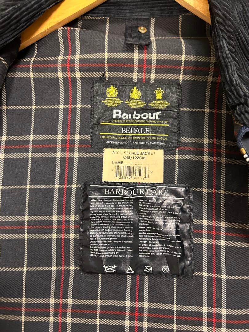 Barbour BEDALE C48 良い雰囲気 USED オイルドジャケット