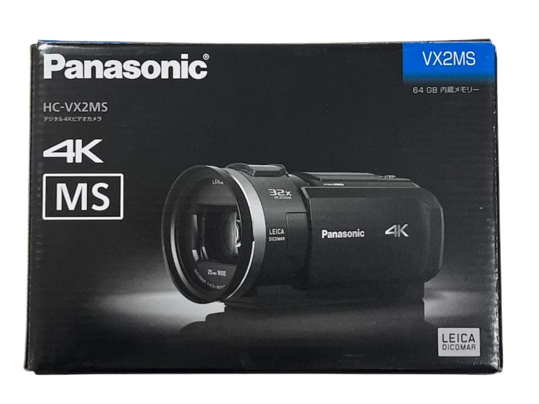 Panasonic HC-VX2MS 4Kビデオカメラ【美品】