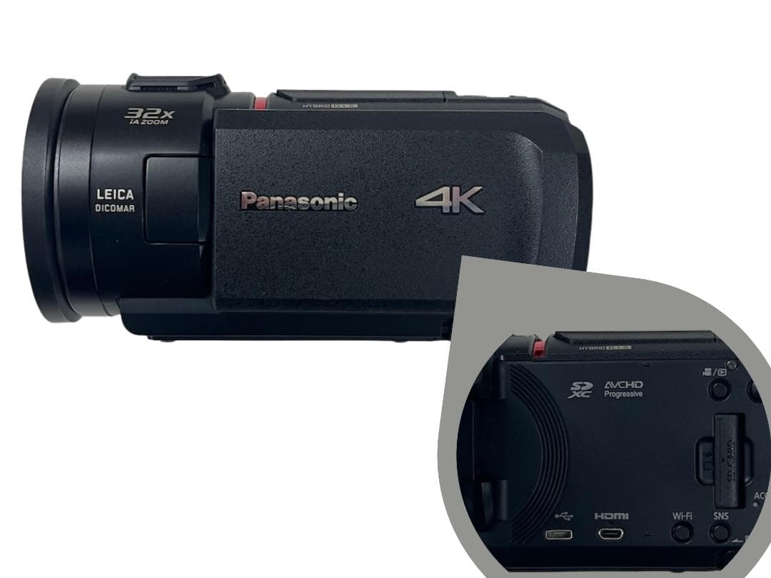 Panasonic HC-VX2MS 4Kビデオカメラ【美品】