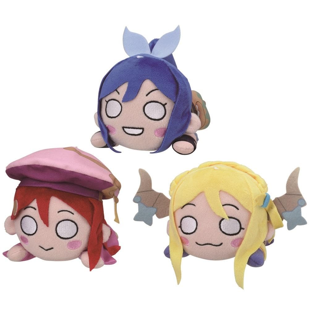 幻日のヨハネ 寝そべりぬいぐるみ Vol.2 全3種セット カナン リコ マリ