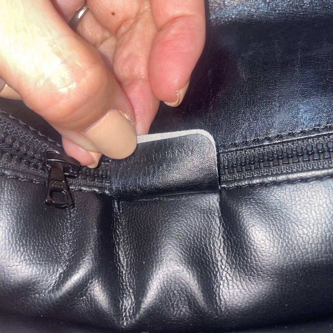 セリーヌ　ヴィンテージ レザーショルダーバッグ