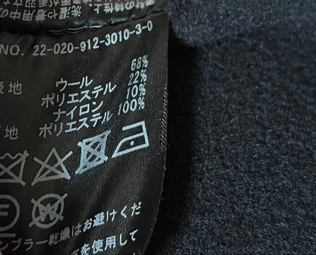 SLOBE IENA ハミルトン　ダブルフェイスウールチェスターコート