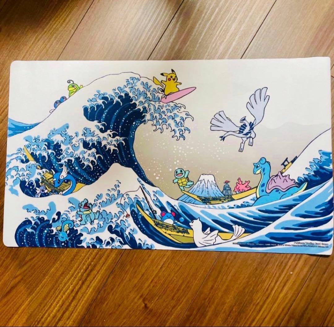 新品 未開封 WCS2023 横浜 葛飾北斎 プレイマット デッキシールド