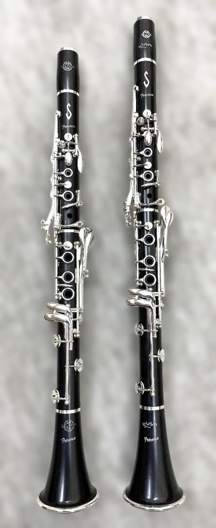 【新品同様】B♭＆A管クラリネット 2本セット セルマー・プレザンス