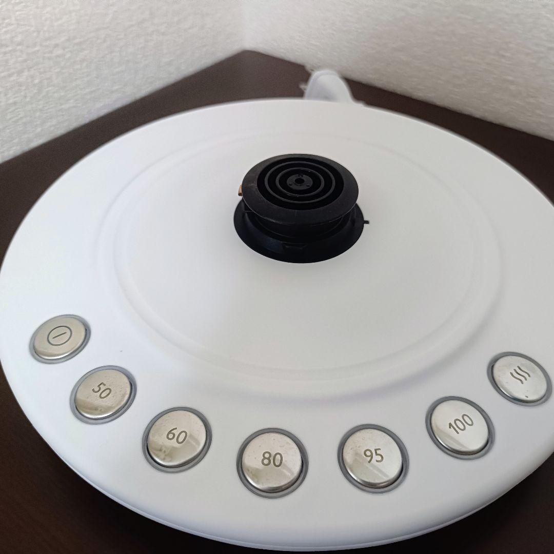 DeLonghi アイコナ 電気ケトル KBOE1230J ホワイト