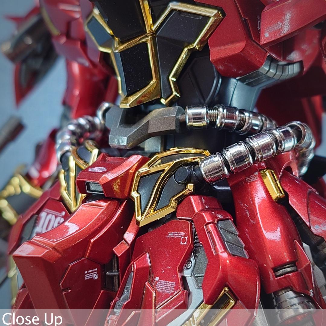 MG シナンジュ \"匠studioカスタム\" 1/100 キャンディ塗装完成品