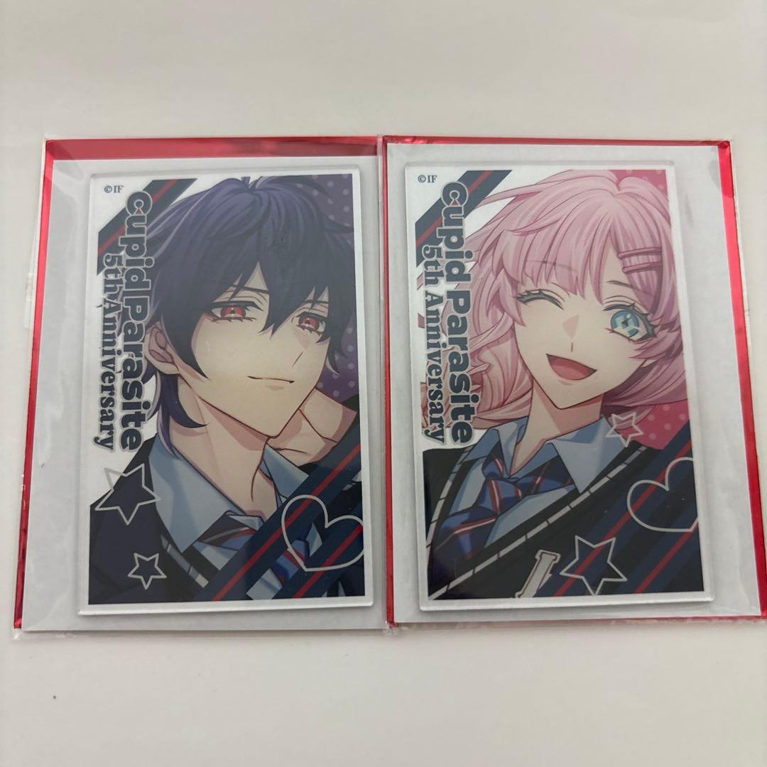 キュピパラ キューピットパラサイト リネット アラン アクリルカード 5周年