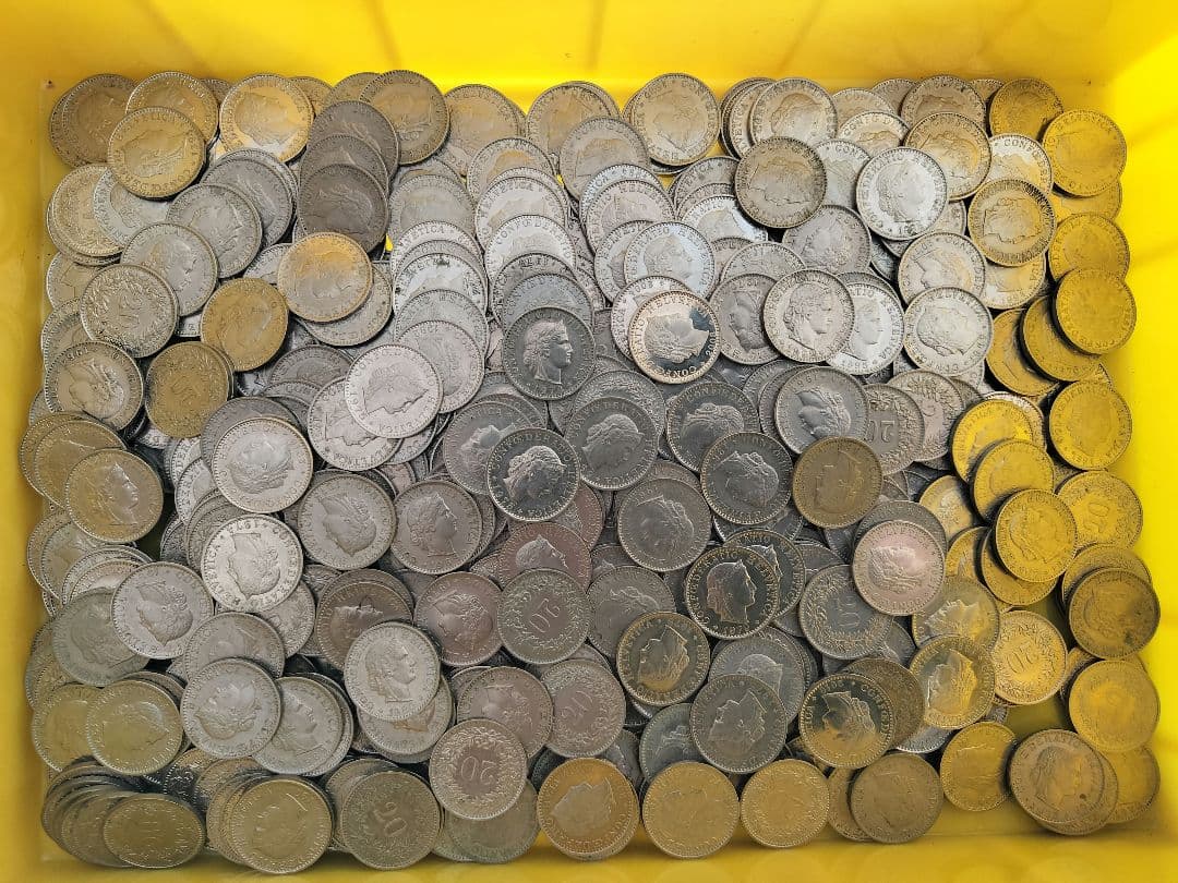 外国貨幣　スイスフラン⑦　100CHF