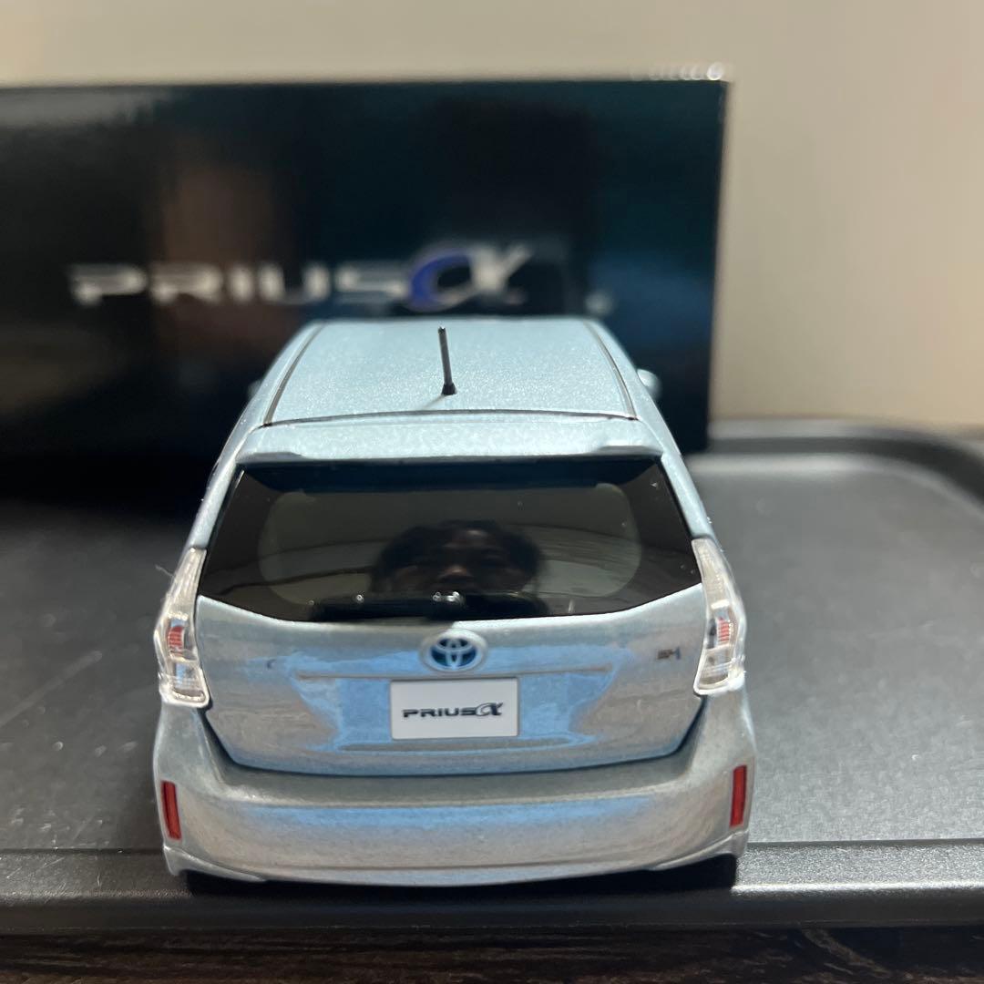 非売品　トヨタ　プリウスα カラーサンプル　クリアーストリームメタリック