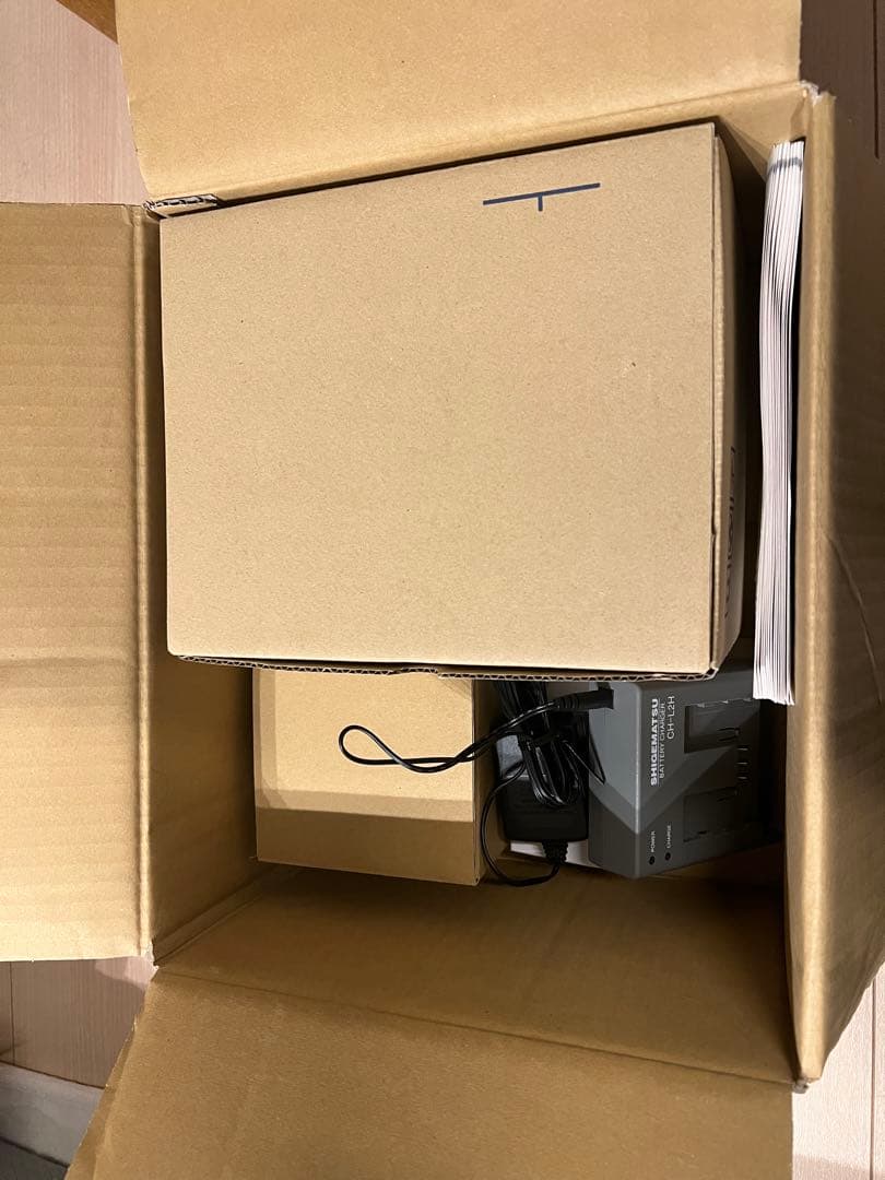 SHIGEMATSU Sy185(M) 付属品あり 通電確認済（装着動作未確認）