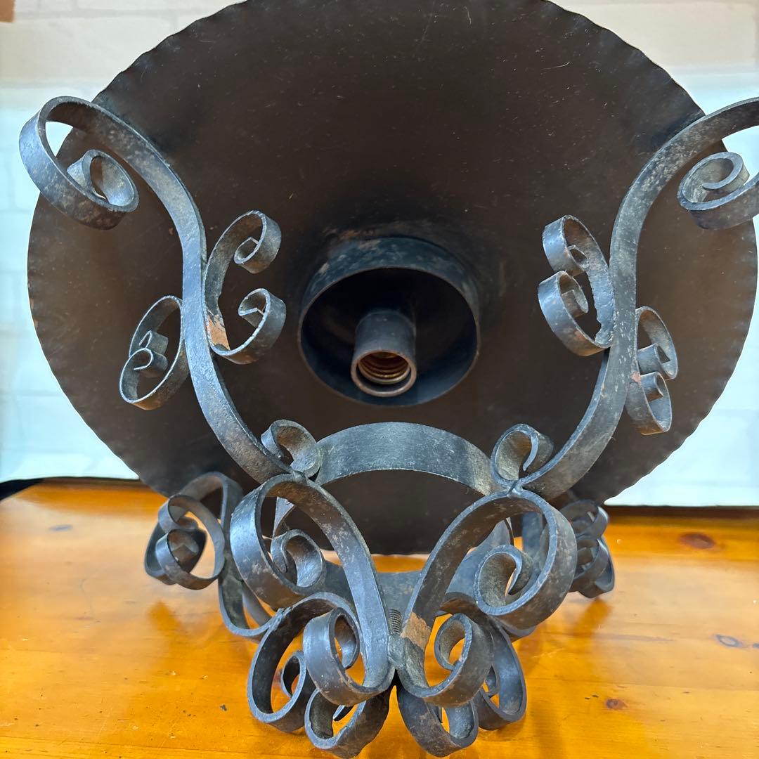 アイアン製　ペンダントライト ヴィンテージ　アンティーク