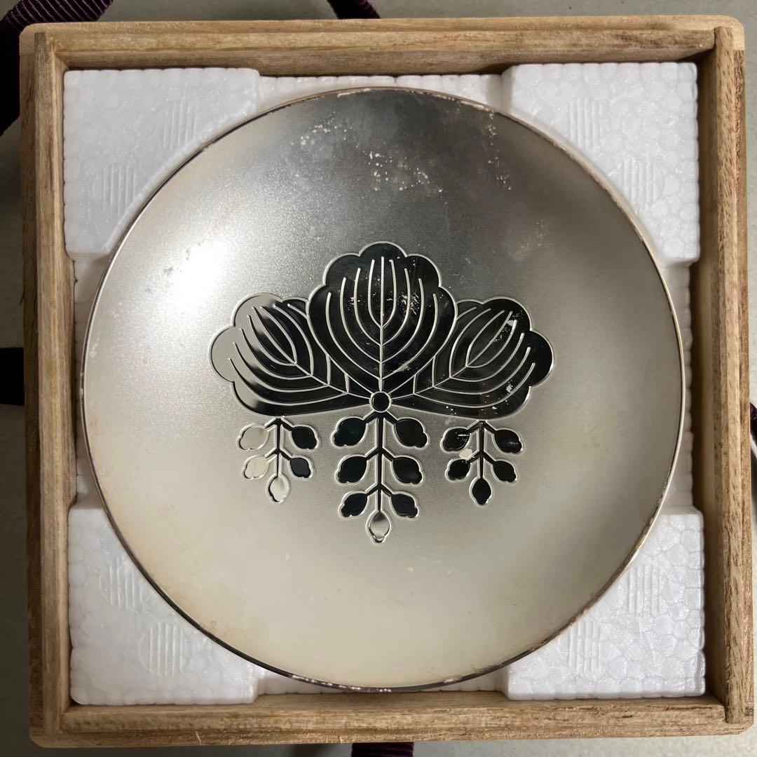 【純銀】66g 造幣局製 1000 刻印入り 銀杯 SILVER 銀盃